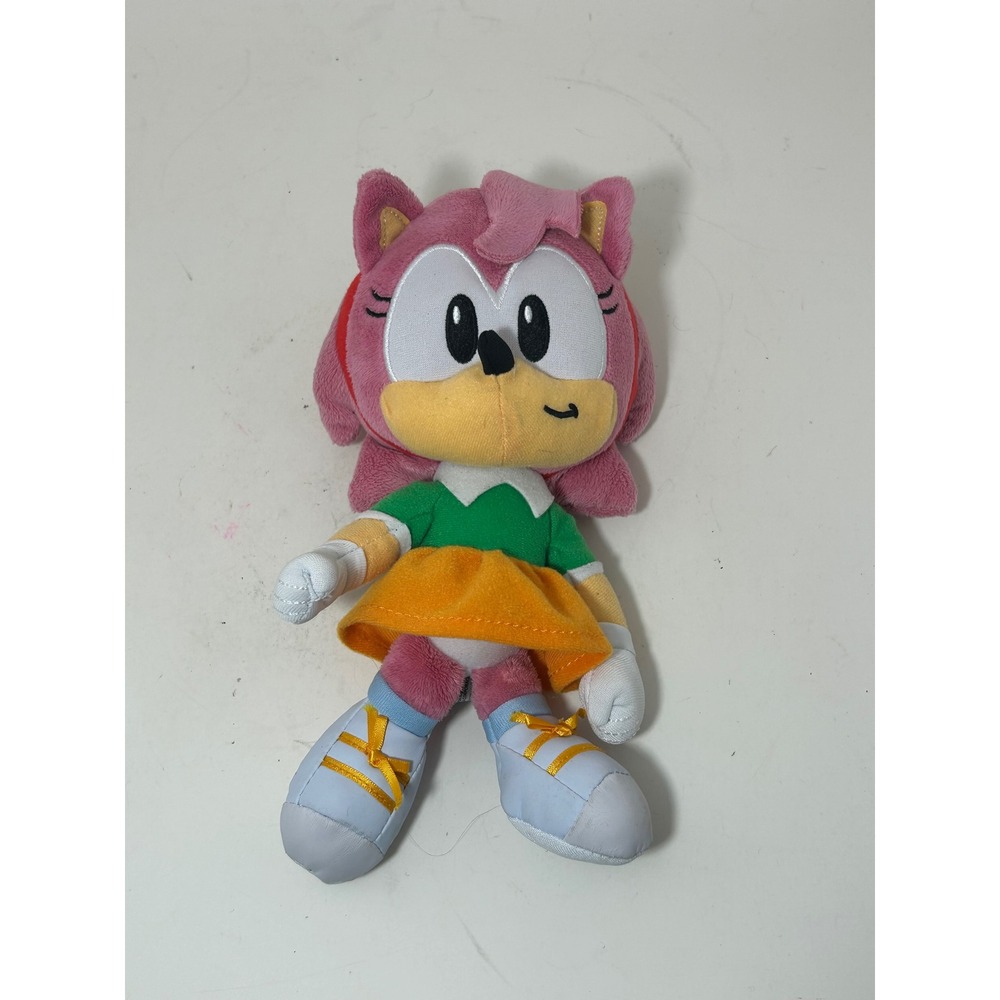 Sonic the Hedgehog Classic Amy Rose Plush Toy Great Eastern Entertainment GE